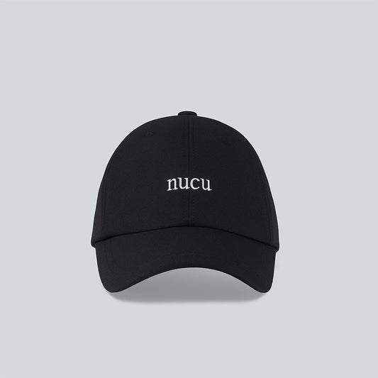NUCUボールキャップ(nucu ver.) ブラック 正面